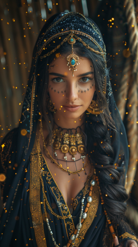 Greek Goddess Hekate Night Sky