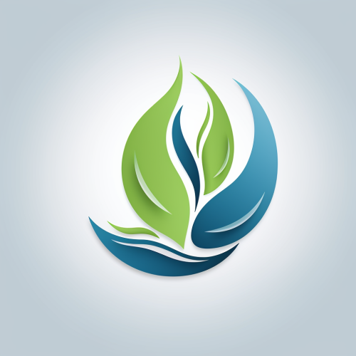 Simple and Nature-inspired Green Transition Logo