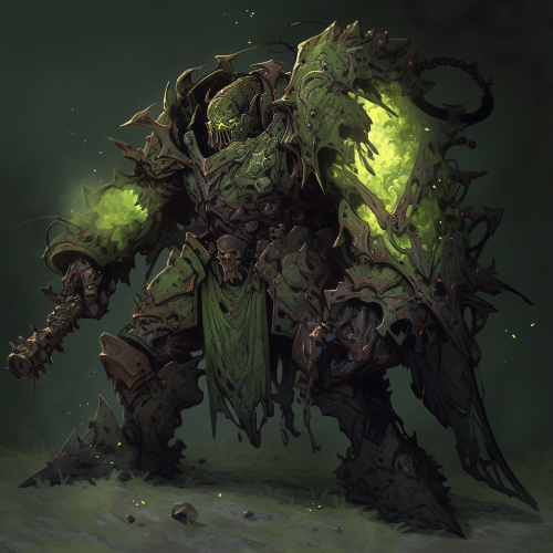 Enhanced Chaos Warrior of Nurgle