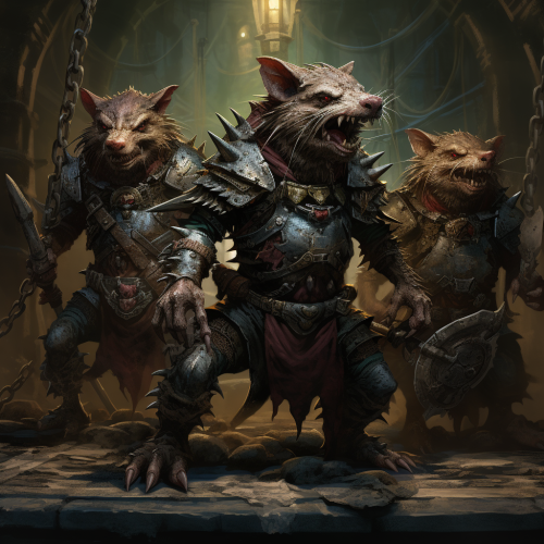 Mystic Skaven Warp-Grinders Illustration