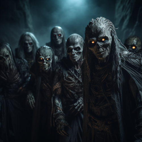 Epic composition of ghouls in Dungeons and Dragons