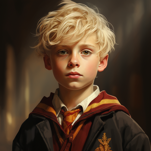 Profile picture of a Gryffindor boy with blond hair Profile picture of a Gryffindor boy with blond hair