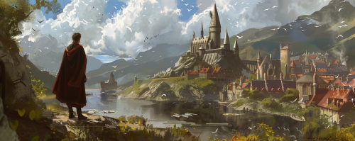 Gulliver Harry Potter Illustration Concept