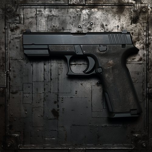 Black Metal Grunge Square Texture