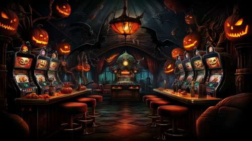 Halloween casino with creepy crawlies