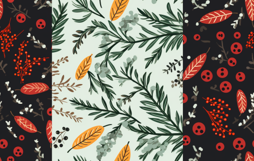 Festive hand-drawn Christmas illustration