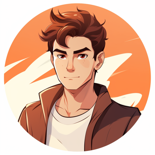 Image of a handsome young man avatar