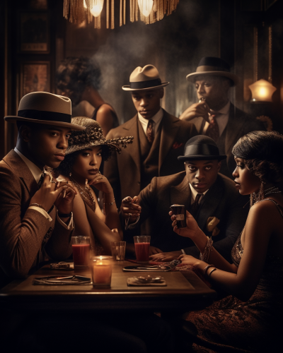 African-American gangsters in 1920s Harlem Nights