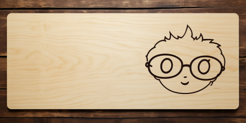 Harry Potter Style Blank Plaque