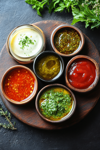 Healthy Sauces Cookbook Background