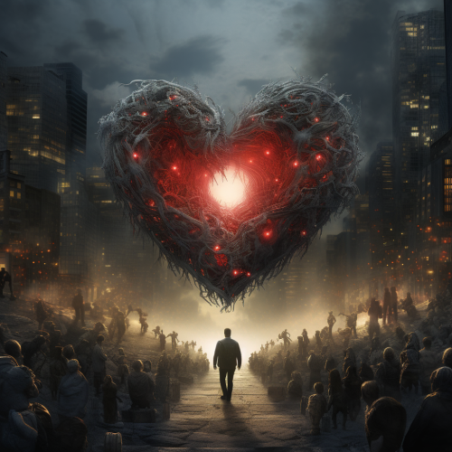 Simple Heart Doodle Image