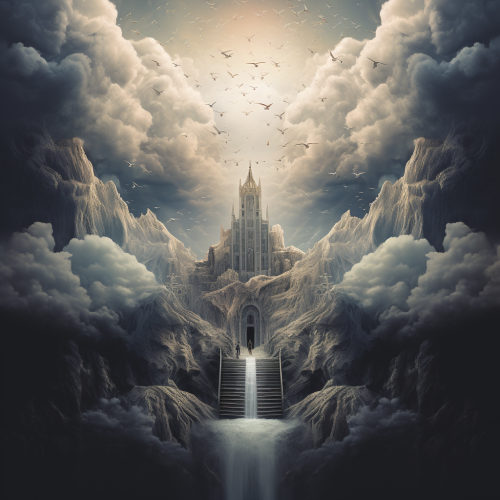 Heavenly Scene Stock Photo