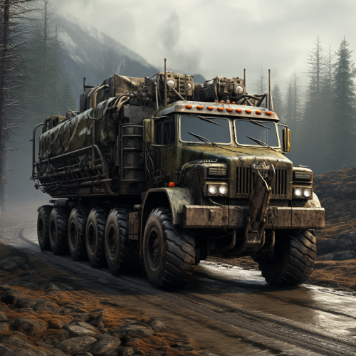 Icon of heavy duty vehicle