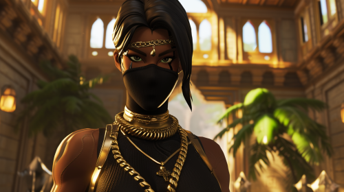 Luxury Woman Fortnite Skin Avatar