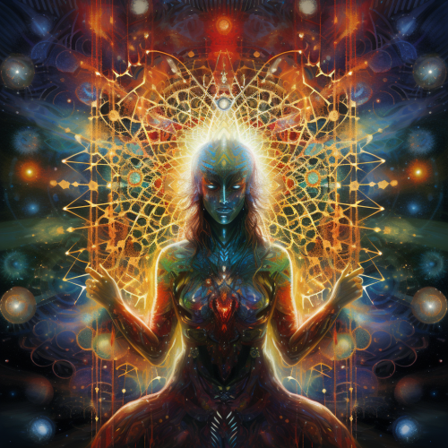 Image of high frequency vibration representation