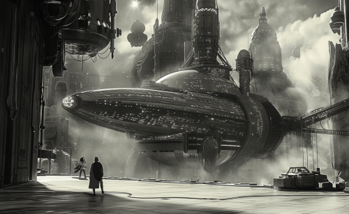 Pulp SciFi Comics Movie Scene Pulp SciFi Comics Movie Scene