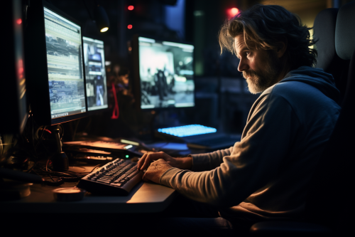 Detailed cinematic photography image