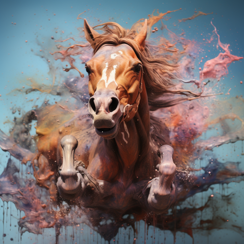 Dissolved horse in acid tank