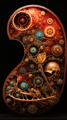 Cross Section of Human Body