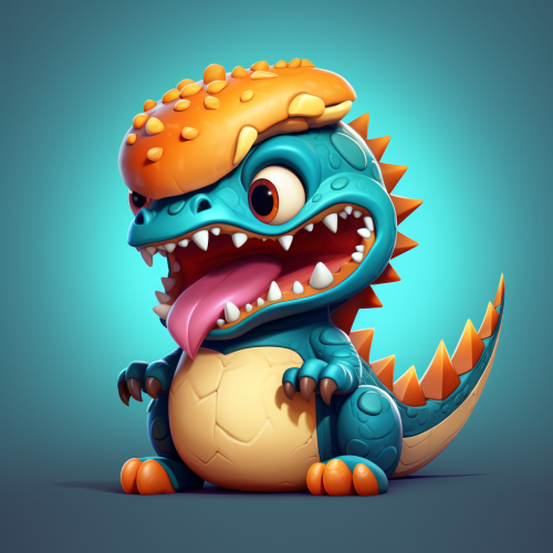 Cute hungry animal sprite for web game Cute hungry animal sprite for web game