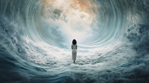 Hypnotherapist guiding a client during a session