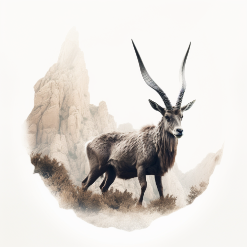 Ibex Desert Mountain Cliffs