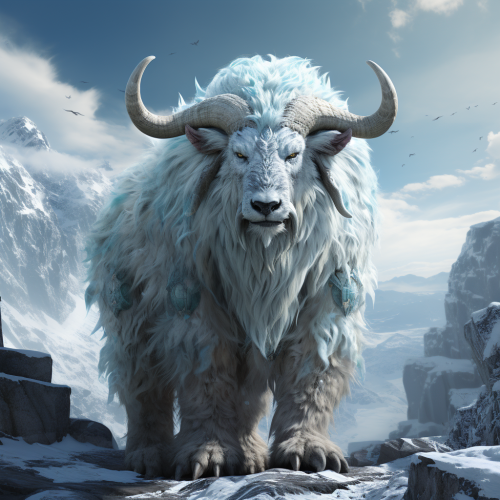 Ice Spike - Tall Yeti-like Creature