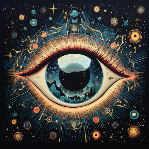 Eye screen printing process in action