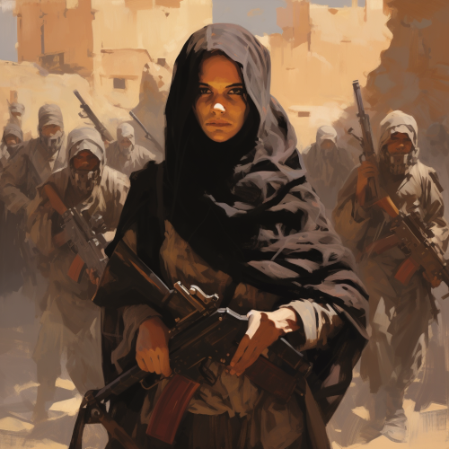 Insurgents attacking during a hostage rescue mission