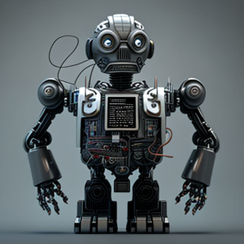 AI robot providing ISP services