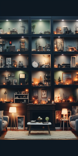 Miniature collection of interior photos