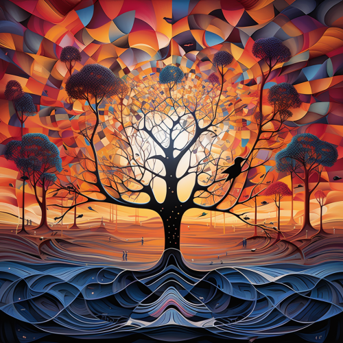 Complex neural network connections