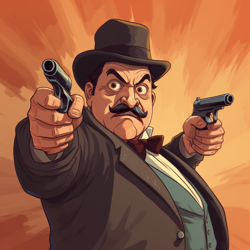 Humorous sketch of Ivan the Informant