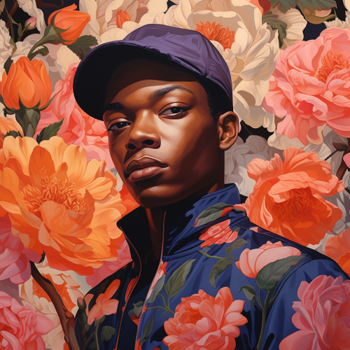 Pattern by James Jean and Kehinde Wiley