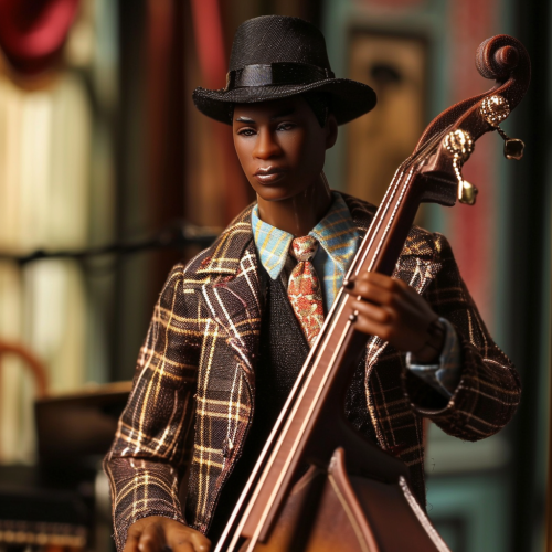 Jazz Musician in 1920 New Orleans