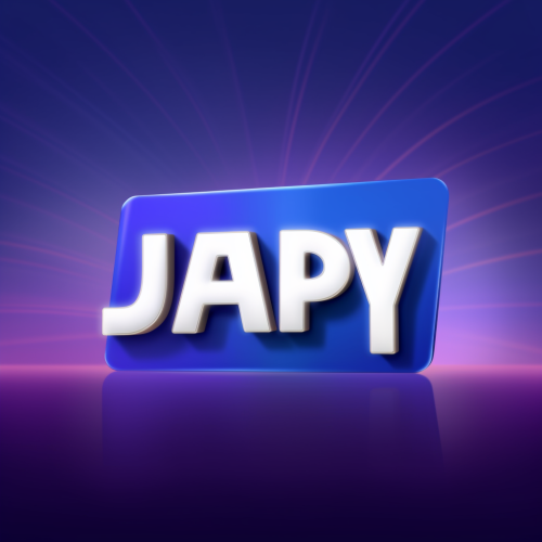 JOPARDY  logo with excitement
