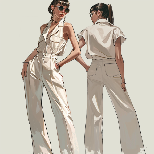 Stylish jumpsuit stage outfit for women