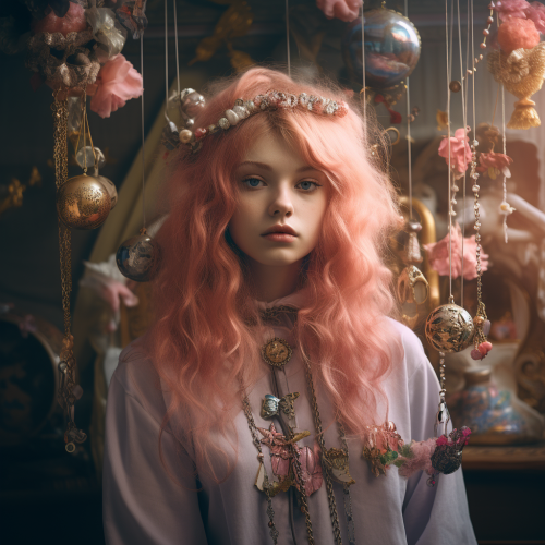 Young woman with a perfect body