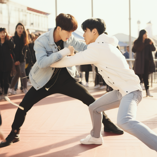 Jungkook and NewJeans fiercely battling it out!
