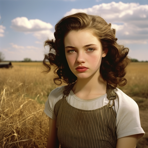 Snapshot of a Kansas Teenage Girl