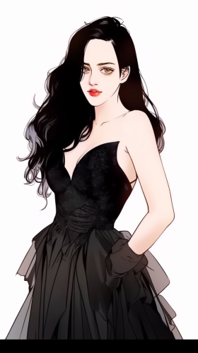 Kat Dennings in stunning low cut ball gown
