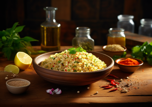 Fresh and Colorful Bulgur Salad