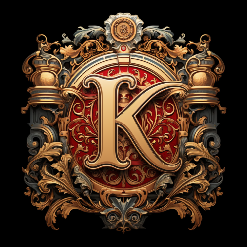 Elegant  KMK  ornate fonts