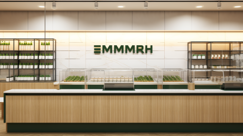 Korean Grocery Store Signboard Design