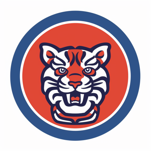 Logo for Korean Student Organization with Tiger