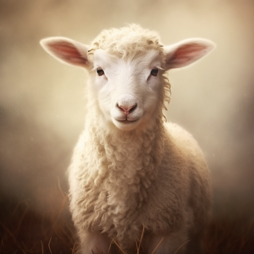 Art print of the Lamb of God Art print of the Lamb of God