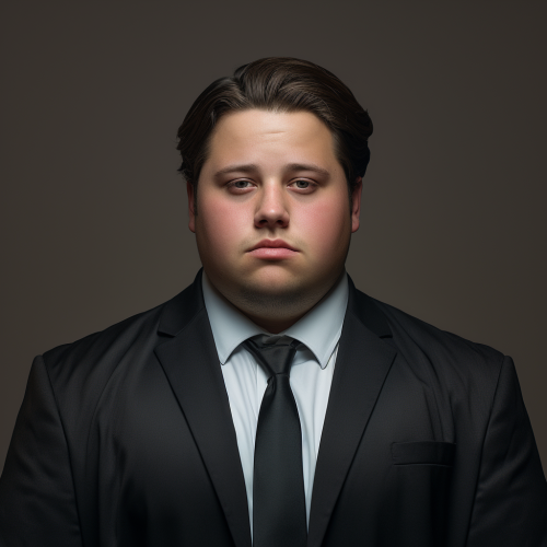 Lawyer arguing before judges in court