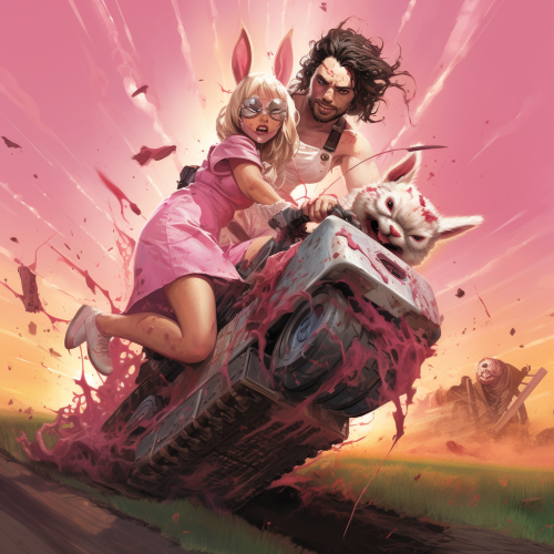 Leatherface Body Poptart Chainsaw HD Movie Poster