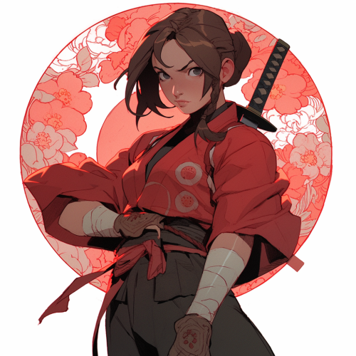 Leon Kennedy dressed as a shrine maiden