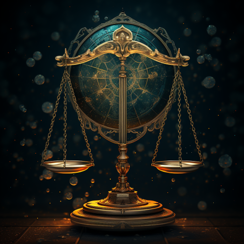 Libra Scales in Outer Space